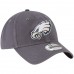 Men's Philadelphia Eagles New Era Graphite Core Classic 9TWENTY Adjustable Hat 3066331